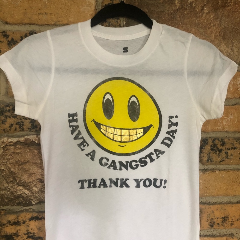 Have A Gangsta Day! vintage tee